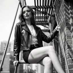 Anna 2 Skorts Leather [VAR:2] [Rotated 41° Right]